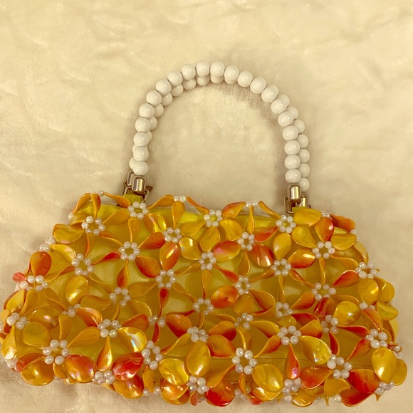 Unique Beaded Hand bag